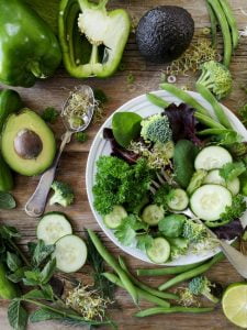 green vegetables