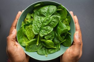 Spinach leaves