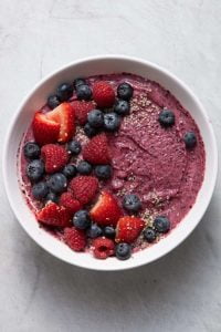 Smoothie bowl recipe