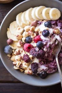 Oatmeal with berries recipe